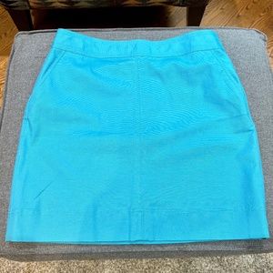 TALBOTS TEAL BLUE SKIRT
